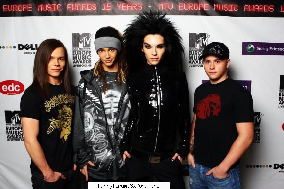 tokio hotel sunt foarte foarte tari !&nbsp; &nbsp; &nbsp; &nbsp;